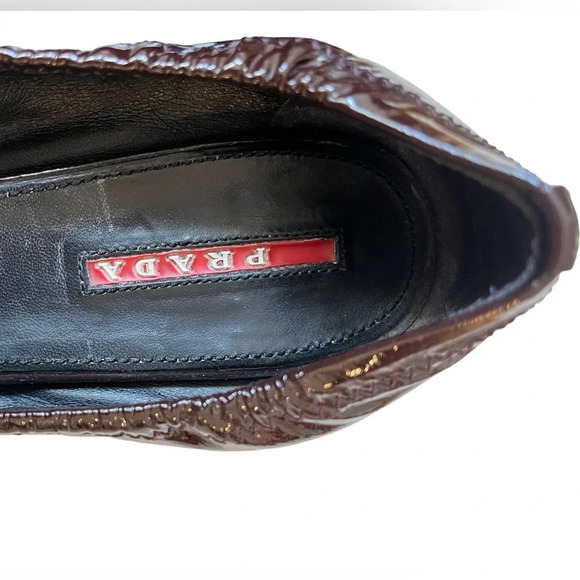 Prada Sport Venice Soft Heels size 38.5 / 8.5 - Picture 3 of 8